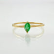 Anillo Solitario Gota 0.9gr / T6 1/4 / Oro Amarillo 18K *
