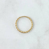 Spiral Ring 1.25gr / Size 7 1/4 / 18K Gold ©