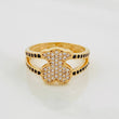 Anillo Oso Ts 3.75g / T6 3/4 Oro Amarillo 18K