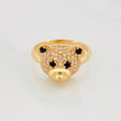 Anillo Rostro Oso 3.3g / T5 3/4 Oro Amarillo 18K