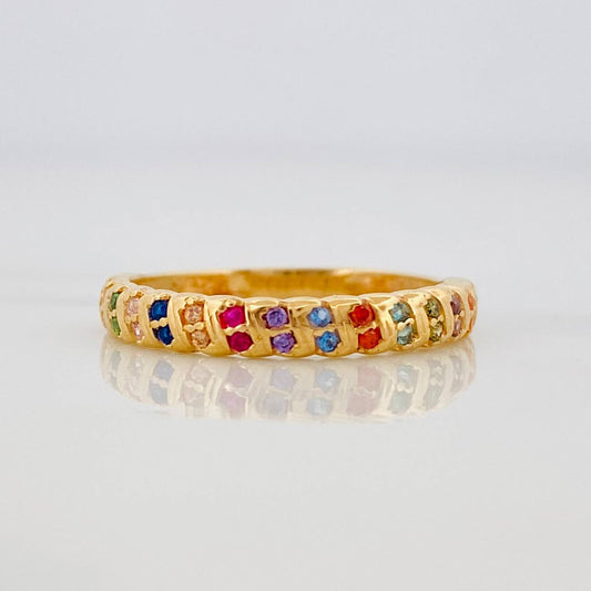 Intertwined Ring 1.9g / T6 1/4 Yellow Gold 18K