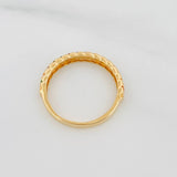 Anillo Entrelazado 1.9g / T6 1/4 Oro Amarillo 18K