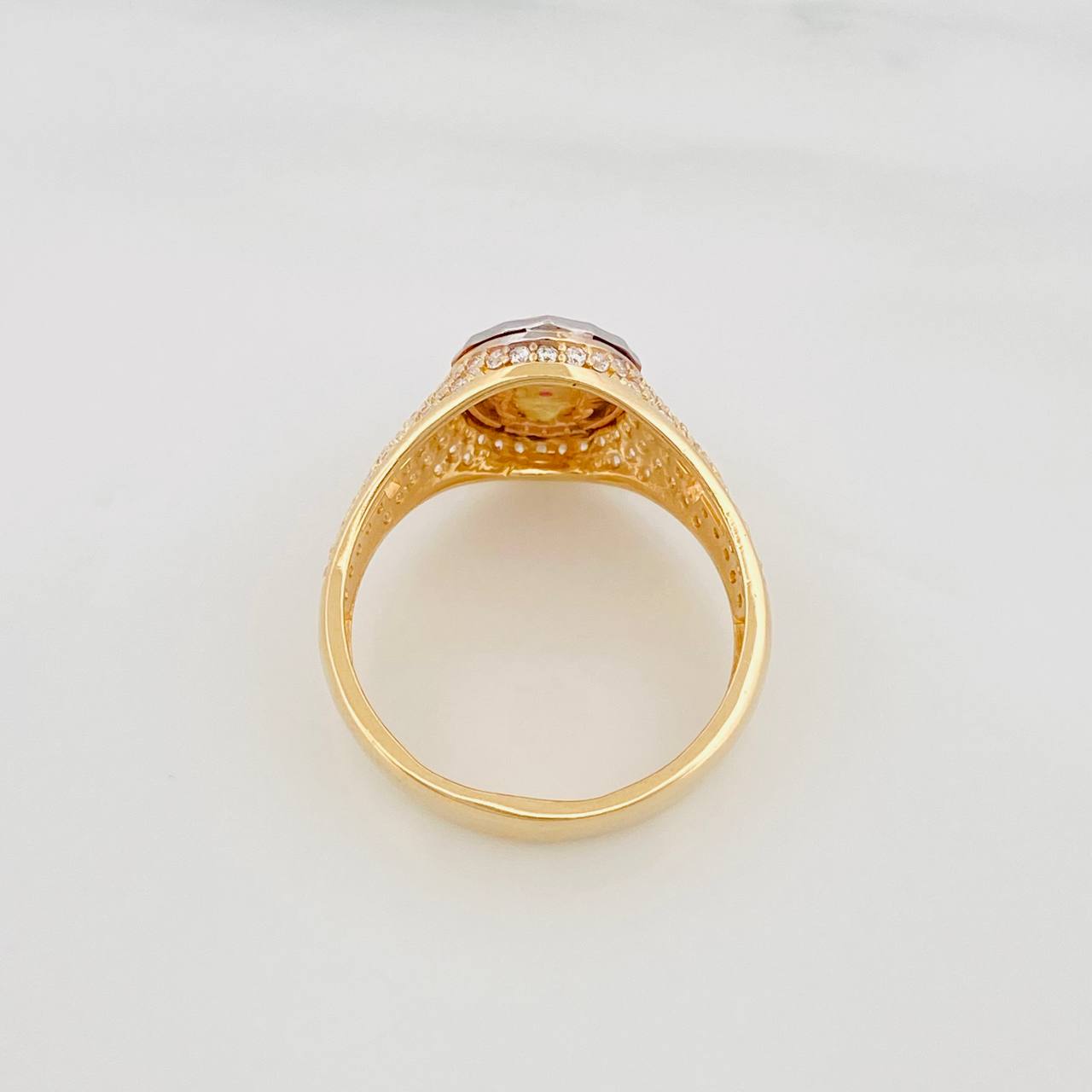 Anillo Virgen Guadalupe 4.5g / T7 Tres Oros 18K