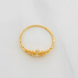 Anillo Tiara 1.65g / T7 Oro Amarillo 18K