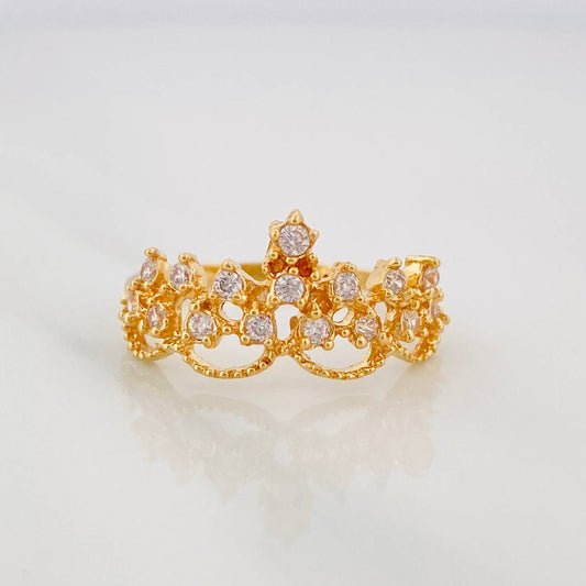 Tiara Ring 2.05g / T5 3/4 Yellow Gold 18K