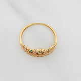 Anillo Tiara 2.1g / T6 1/2 Oro Amarillo 18K
