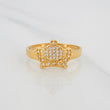 Anillo Corona 2.1g / T7 Oro Amarillo 18K