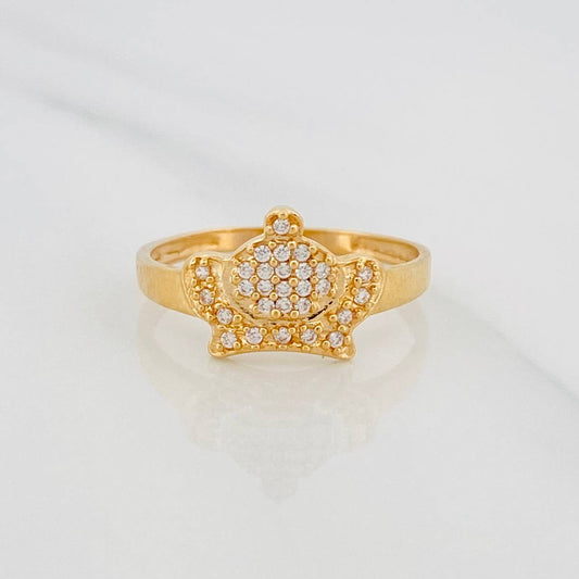 Crown Ring 2.1g / T7 Yellow Gold 18K