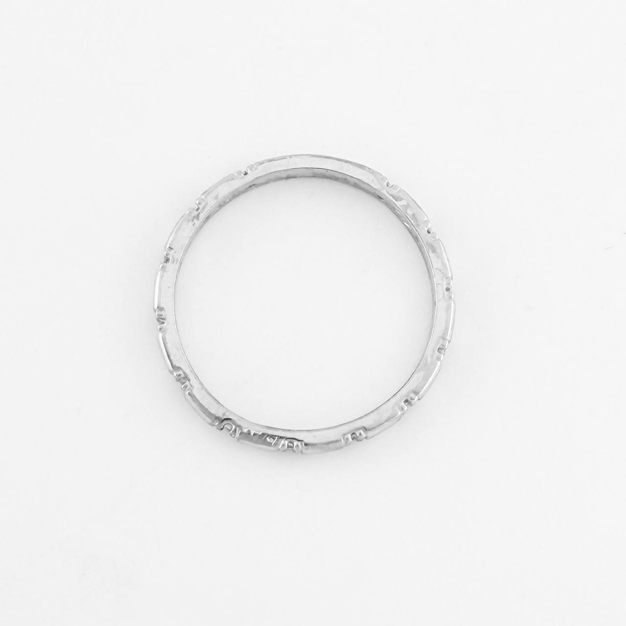 Churumbela Ring Cubic Zirconia 1.55g / T6 White Gold 18K