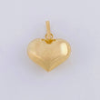 Pendant Heart 0.6g / 3/4 in Yellow Gold 18K