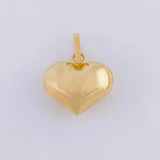 Dije Corazon 0.6g / 3/4 in Oro Amarillo 18K