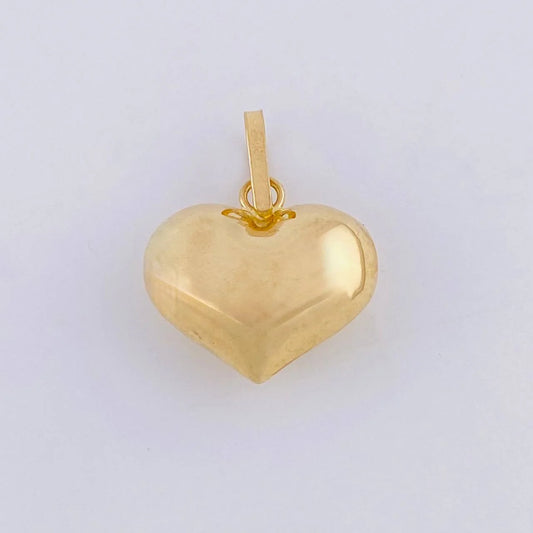 Dije Corazón 1g / 3/4 in Oro Amarillo 18K