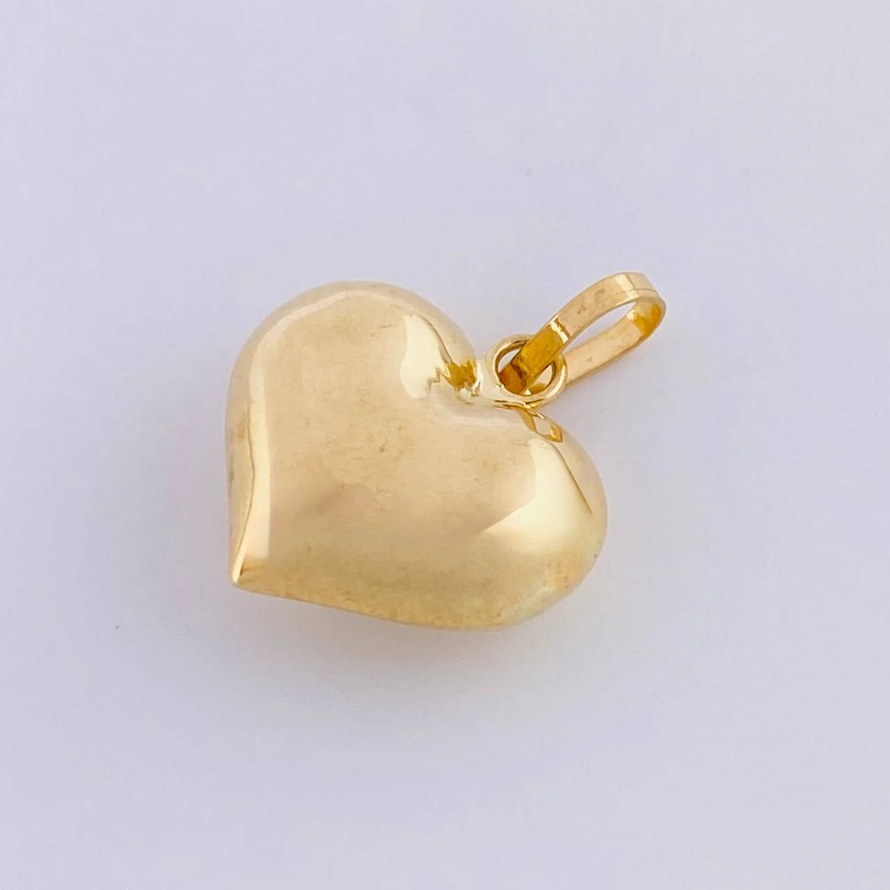 Pendant Heart 1g / 3/4 in Yellow Gold 18K
