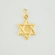Dije Estrella de David 0.5g / 3/4 in Oro Amarillo 18K