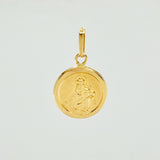 Dije Virgen del Carmen 0.6g / 3/4 in Oro Amarillo 18K