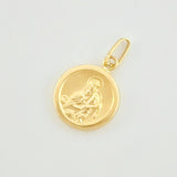 Dije Virgen del Carmen 0.6g / 3/4 in Oro Amarillo 18K