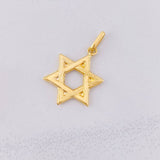Dije Estrella de David 0.95g / 1 in Oro Amarillo 18K