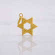 Star of David Pendant 0.7g / 3/4 in 18K Yellow Gold
