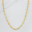 Cadena Rustica Burbuja 9.95g / 22 in / 3.3mm Oro Amarillo 18K