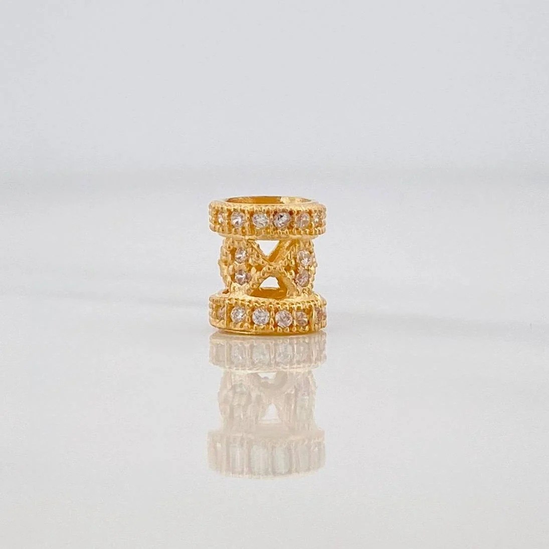 Herraje Cilindro 1.15g / 1/4 in Oro Amarillo 18K