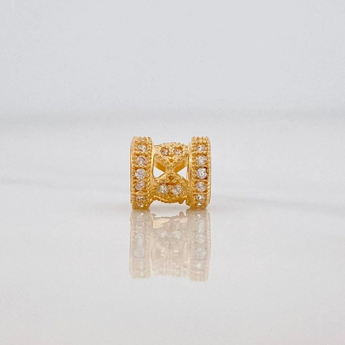 Herraje Cilindro 1.15g / 1/4 in Oro Amarillo 18K