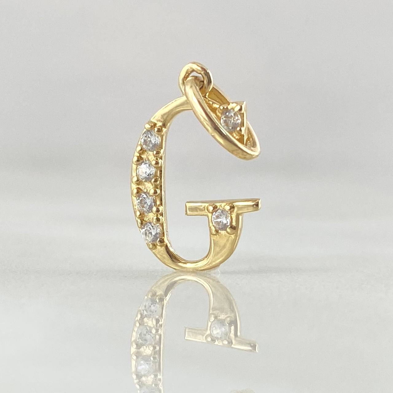 Pendant Letter G Silhouette 0.7gr / 2cm / 18K Gold