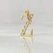 Pendant Letter Z Silhouette 0.7gr / 2cm / 18K Gold