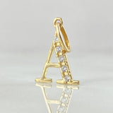 Pendant Letter A Silhouette 0.65gr / 2cm / 18K Gold