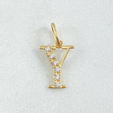 Pendant Letter Y Silhouette 0.6gr / 2cm / 18K Gold