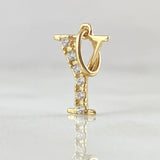 Pendant Letter Y Silhouette 0.6gr / 2cm / 18K Gold