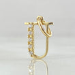 Pendant Letter U Silhouette 0.6gr / 2cm / 18K Gold