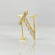 Pendant Letter N Silhouette 0.85gr / 2cm / 18K Gold