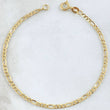 Figaro Bracelet 1.4gr / 7.5in / +1 18K Gold