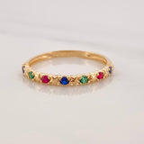 Anillo Churumbela 1.65g / T7 1/2 Oro Amarillo 18K