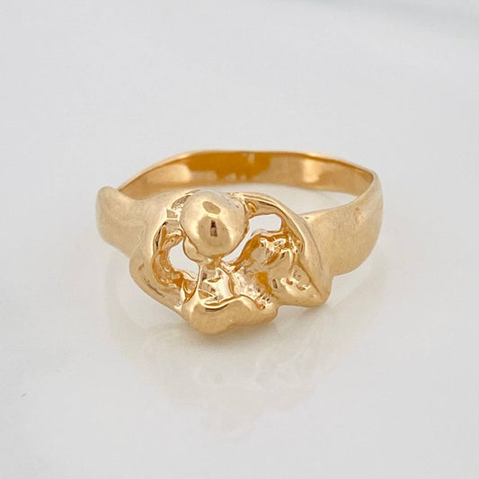 Couple Ring Kiss 3.55g / T6 Yellow Gold 18K