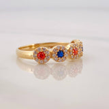 Anillo Churumbela 2.25g / T6 Oro Amarillo 18K