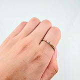 Anillo Churumbela Burbujas 1.65gr / T7 1/2 / Oro Amarillo 18K