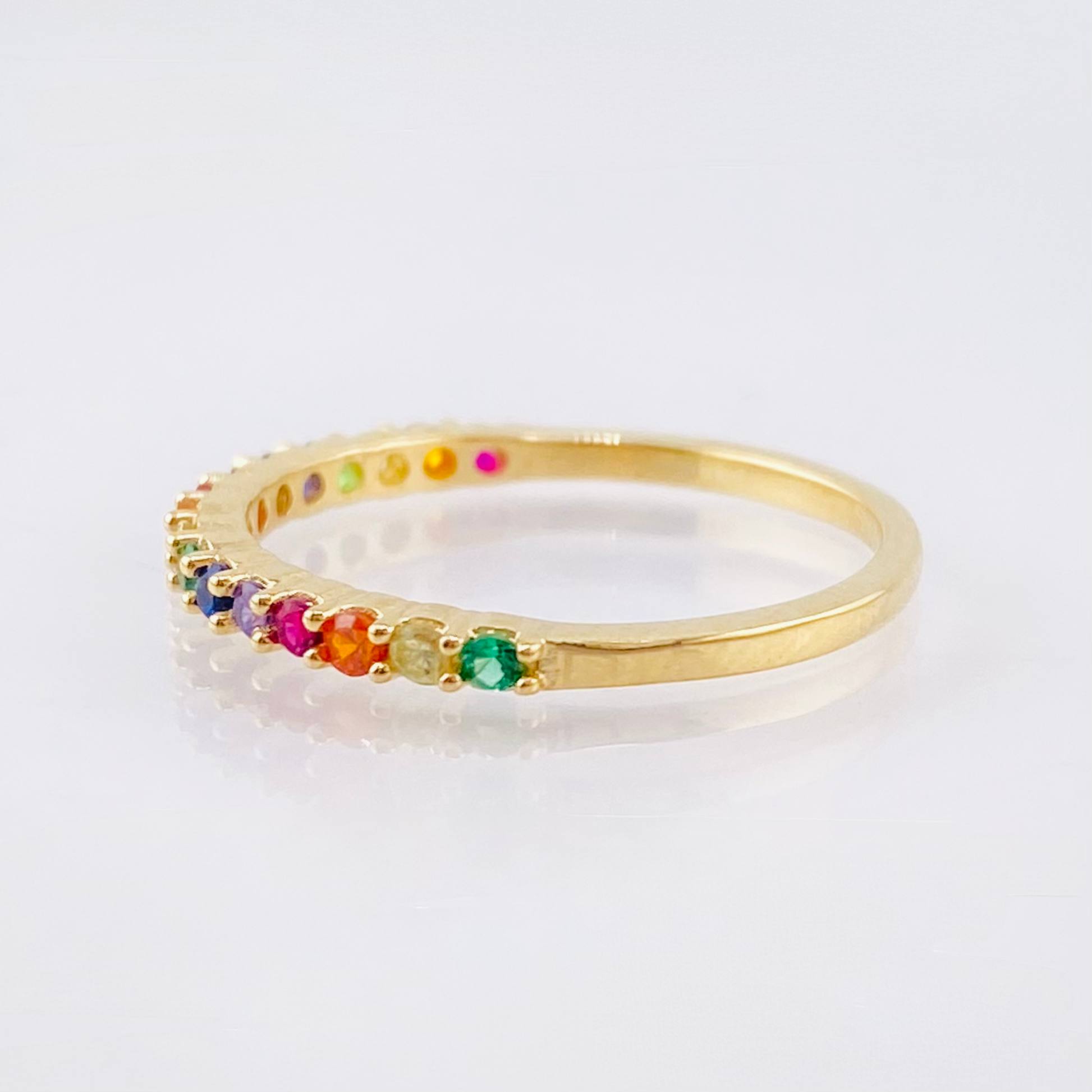 Anillo Churumbela 1.6gr / T5 3/4 / Oro Amarillo 18K