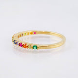 Anillo Churumbela 1.6gr / T5 3/4 / Oro Amarillo 18K