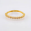Anillo Churumbela Burbujas 1.6gr / T6 / Oro Amarillo 18K