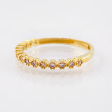 Anillo Churumbela Burbujas 1.7gr / T6 1/2 / Oro Amarillo 18K