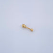 Piercing Bead 0.25gr / 1/2 in / 18K Gold