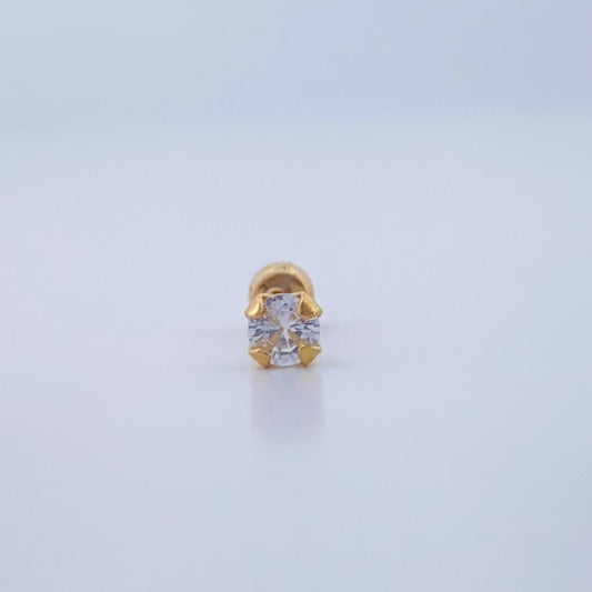 Four Claw Piercing 0.3gr / 0.5in / 18K Gold +0$