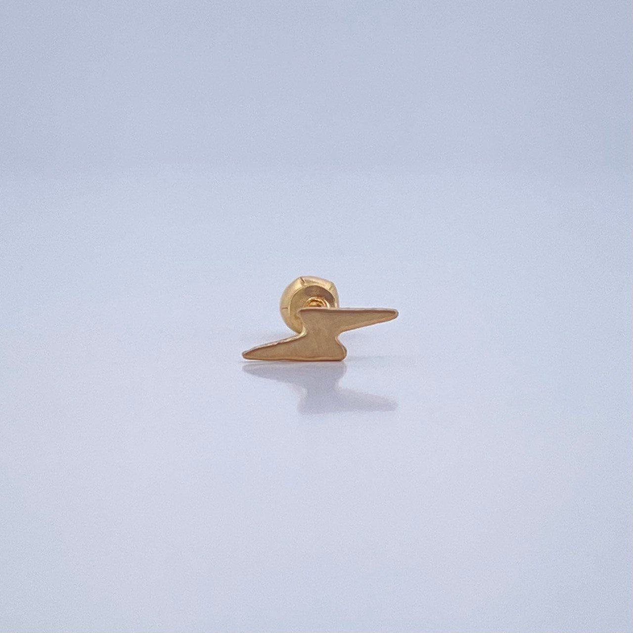 Lightning Piercing 0.3gr / 1/2 in / 18K Gold