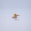 Lightning Piercing 0.3gr / 1/2 in / 18K Gold