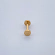 Piercing Circulo Plano 0.45gr / 1/2 in / Oro Amarillo 18K &