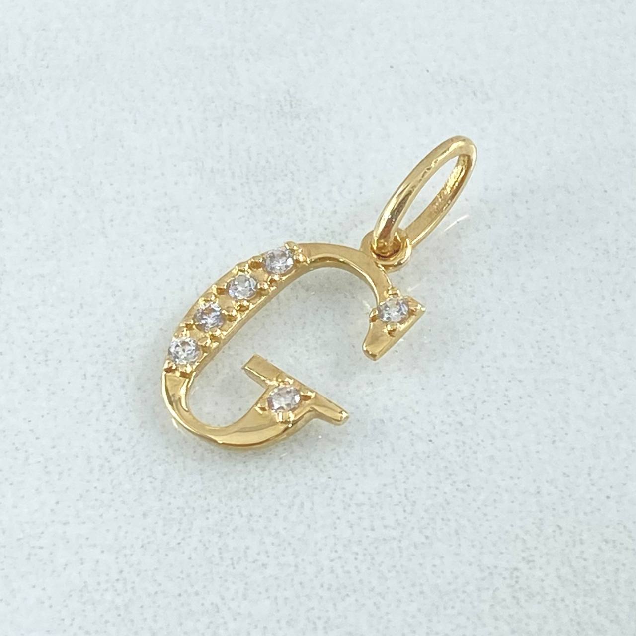 Pendant Letter G Silhouette 0.7gr / 2cm / 18K Gold