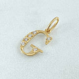 Pendant Letter G Silhouette 0.7gr / 2cm / 18K Gold