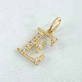 Pendant Letter E Silhouette 0.9gr / 2cm / 18K Gold