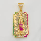 Dije Virgen de Guadalupe 11.15g / 2 in Oro Amarillo 18K